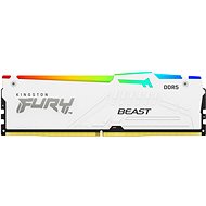 Kingston 128GB DDR5-5600MT/S CL40 DIMM (KIT OF 4) BEAST WHITE RGB XMP - RAM