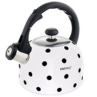 Kinghoff Water kettle 2,6 l, white - Hot Water Kettle