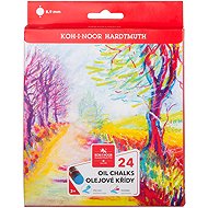 Koh-i-noor 8314/24 - artistic oil chalks - 24 pcs - Art Supplies