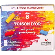 Koh-i-noor TOISON D'OR 8511/6 - staubige Kreiden - 6 Stück - Künstlerbedarf