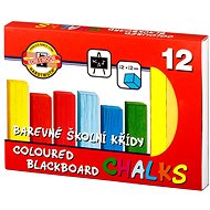 Koh-i-noor 112506/12 - school chalks, coloured - 12 pcs - Chalk