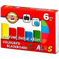 Koh-i-noor 112505/6 - school chalks, coloured - 6 pcs - Chalk