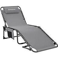KingCamp Berlin B10 grey - Garden Lounger
