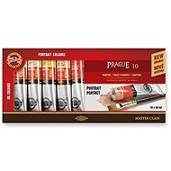 KOH-I-NOOR Portrait set PRAGUE, 10 × 40 ml - Oil Paints