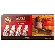 KOH-I-NOOR Manes set, 10 × 16 ml - Oil Paints