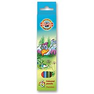 Koh-i-noor Crayons 3551, 6 pcs - Coloured Pencils