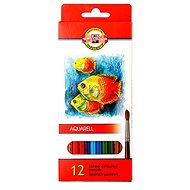 Koh-i-noor 3716/12 - Fish watercolour crayons - 12 pcs - Coloured Pencils