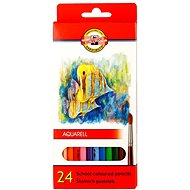 Koh-i-noor 3718/24 - Fish watercolour crayons - 24 pcs - Coloured Pencils