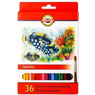 Koh-i-noor 3719/36 - Fish watercolour crayons - 36 pcs - Coloured Pencils