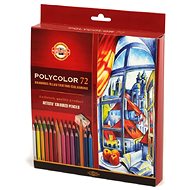Koh-i-noor POLYCOLOR 3837/72 - art crayons - 72 pcs - Coloured Pencils