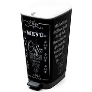 KIS Chic Bin L - Coffee Menu 50l - Rubbish Bin