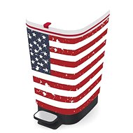 KIS waste bin Chic Bin M - American Flag 35l - Rubbish Bin