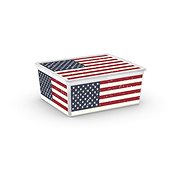 KIS C Box Style American Flag M 18 l - Storage Box