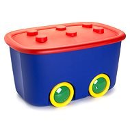 KIS Funny box L červený/modrý 46 l - Úložný box