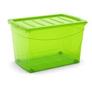 KIS Omnibox XL zöld 60l kerekeken - Tároló doboz