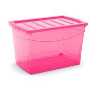KIS Omnibox XL ružový 60 l na kolieskach - Úložný box