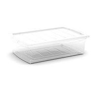 KIS Spinning Box M transparent 30 litres on wheels - Storage Box