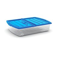 KIS Storage Box XL Blue Lid 56l on Wheels - Storage Box