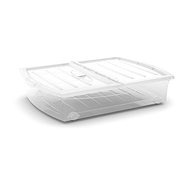 KIS Spinning Box XL transparent lid 56 litres on wheels - Storage Box