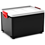 KIS Clipper Box L black-grey lid 33l - Storage Box