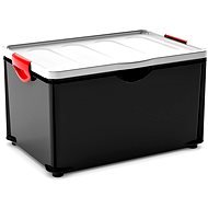 KIS Clipper Box XL black-grey lid 60l - Storage Box