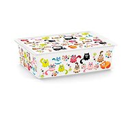 Kis C Box Cute Animals L - kočky - Úložný box