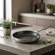 KITCHISIMO Frying pan 20 cm induction bottom stainless steel/aluminum - Pan