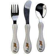 KITCHISIMO Kinderbesteck 3 Stück Design Bär - Besteck-Set