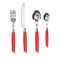 Kitchen Artist Cutlery Set 24pcs Red - Cutlery Set