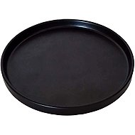 KITCHISIMO Ceramic dinner plate 26 cm, black matt - Plate
