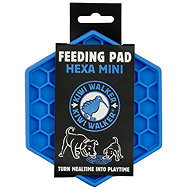 Kiwi Walker Hexa Mini 140 × 120 mm, blue - Lick Mat