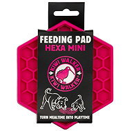Kiwi Walker Hexa Mini 140 × 120 mm, pink - Lick Mat