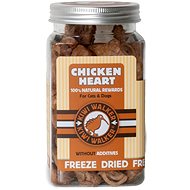 Kiwi Walker Freeze dried chicken hearts 60 g - Dog Treats