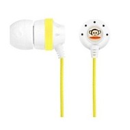 Skullcandy INK'D Paul Frank bílo-žlutá  - Headphones