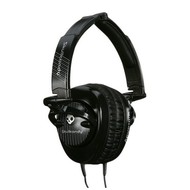 Skullcandy Skullcrushers Black Pinstripe - Headphones