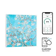 Klarstein Wonderwall Air Art Smart, almond blossom - Infrared Heater Panel