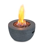 Blumfeldt Vitina ohniště na plyn, šedé - Fireplace