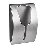 Kleine Wolke Tulip Wall Hook, Self-Adhesive, Chrome - Bathroom Hook