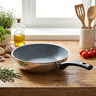 Kolimax Pan with handle Granitec 26 cm, low, grey - Pan