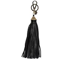 Balmuir Trevi leather keyring, 25 cm, black - Keychain