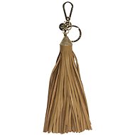 Balmuir Trevi leather keyring, 25 cm, camel - Keychain