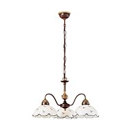 Kolarz 731.83.17 - Chandelier on Cable NONNA 3xE27/75W/230V Blue - Chandelier
