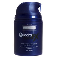 Avon For Men Quadra FX Anti-Ageing Moisturising Face Cream SPF 15 - -