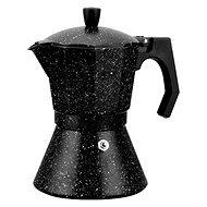 kamille Moka Espresso pot, 150 ml AL black marble - Moka Pot