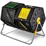 MIRACLE-GRO Kompostér otočný, 88 x 60 x 74cm, objem 2 x 105l - Compost Bin