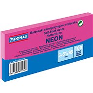 DONAU 38 × 51.3, 100l., neonově růžový - Memo Pad