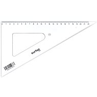 Surtep Ruler triangle, clear, 60°/250mm, Standard 1753 - Ruler