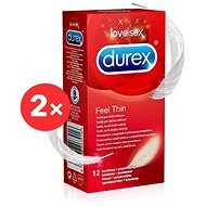 DUREX Feel Thin 2× 12 Pcs - Condoms