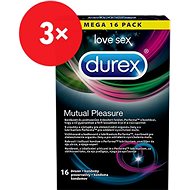 DUREX Mutual Pleasure 3x16 pcs - Condoms
