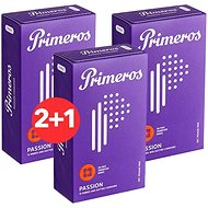 PRIMEROS Passion 3 × 12 pcs - Condoms